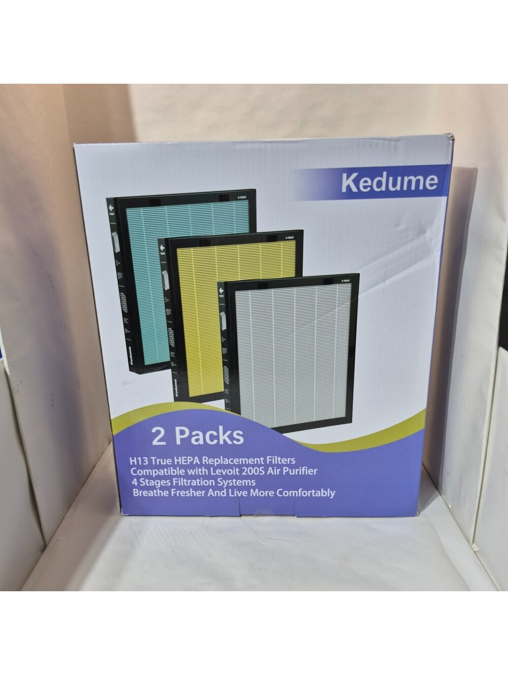Kedume Replacement Filter for LEVOIT Vital 200S-P Air Purifier NEW H13 HEPA 200s